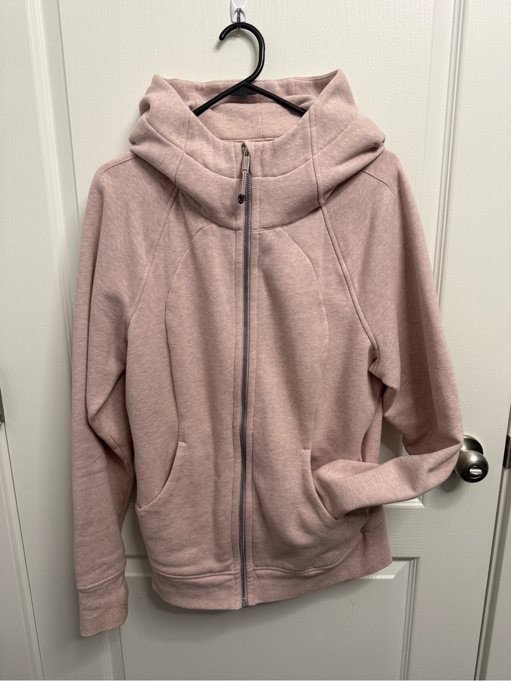 Lululemon Scuba Hoodie Size 12. Heathered Pink